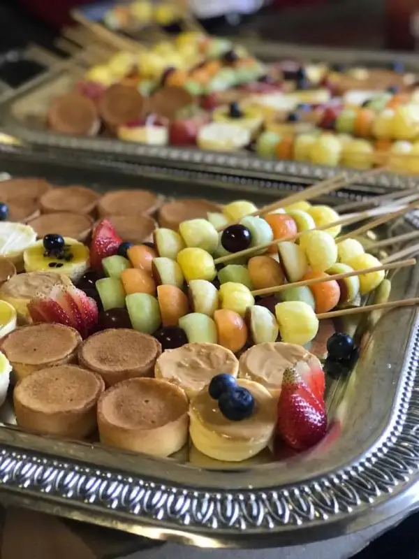 Canapé platter by Quench x Como