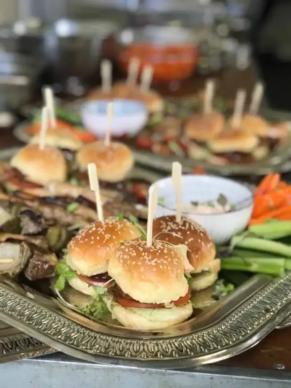Canapé platter by Quench x Como