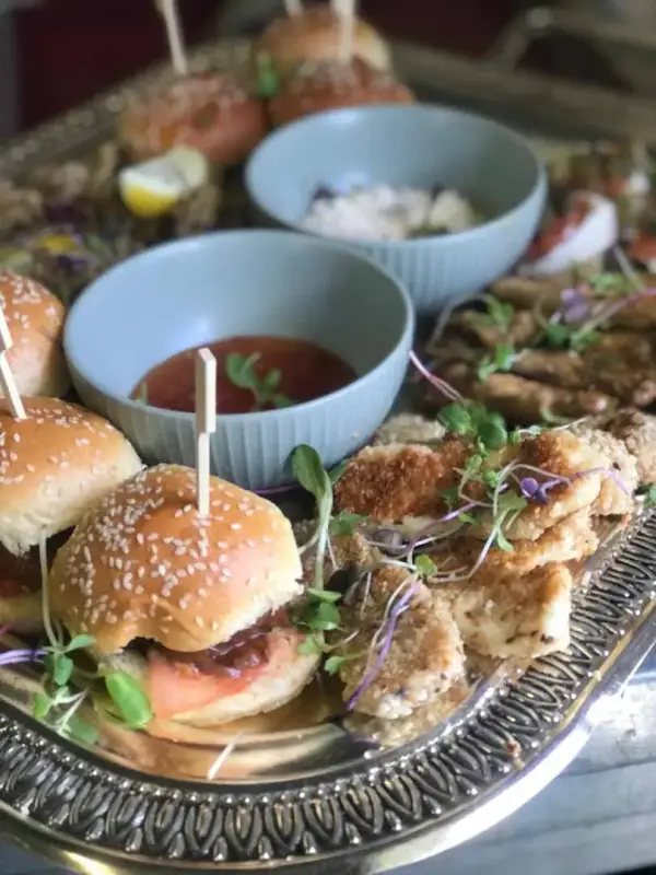 Canapé platter by Quench x Como