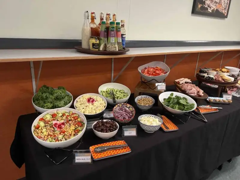 Crew catering by Quench x Como