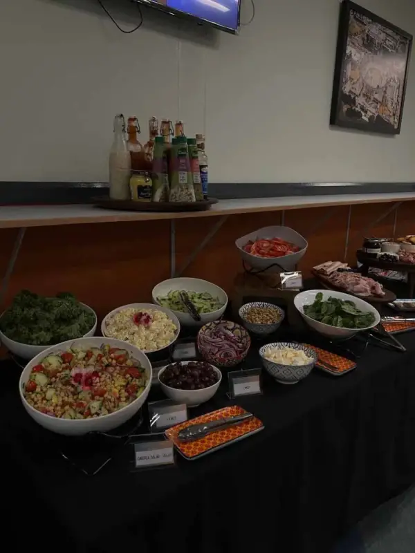 Crew catering by Quench x Como