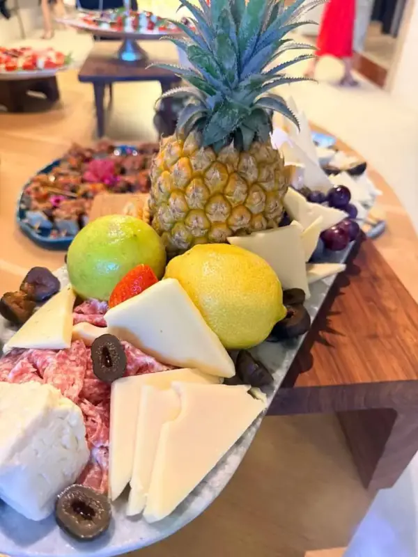Grazing table and décor by Quench x Como