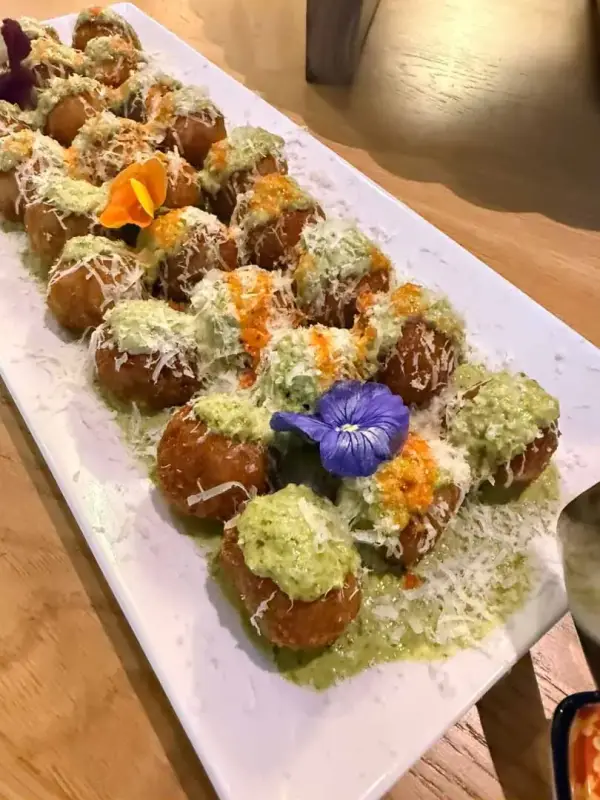 Canapé platter by Quench x Como