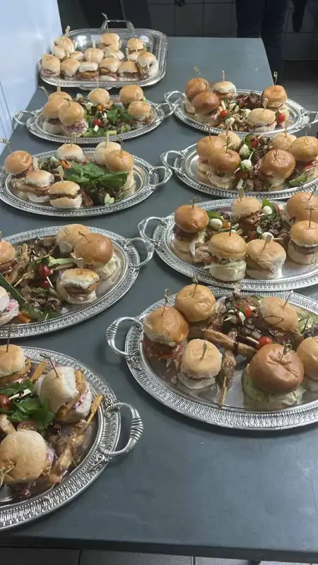 Canapé platter by Quench x Como