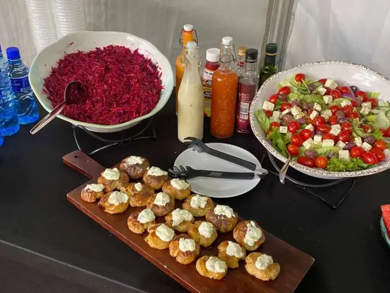 Grazing table and décor by Quench x Como